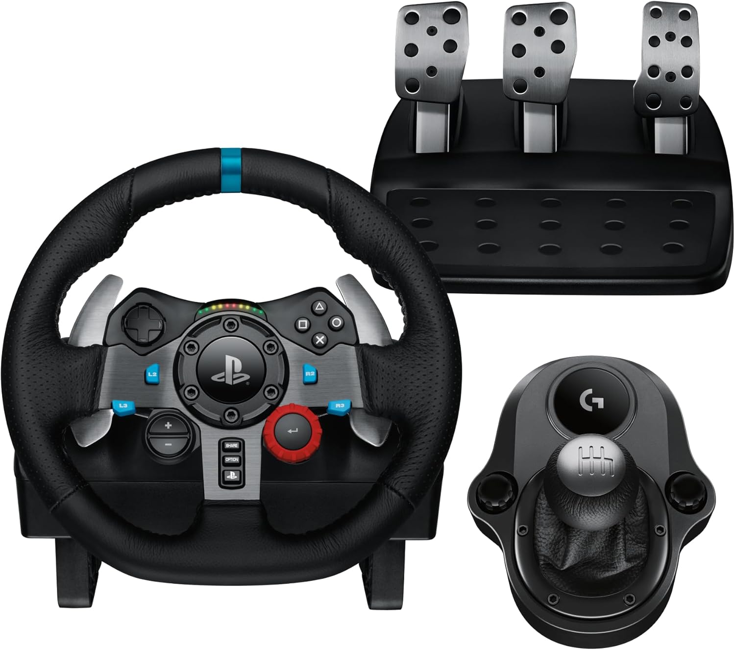 Combo Volante, Pedais e Cambio Logitech G29 SE Driving Force para PS5, PS4, PS3 e PC: imagem adicional