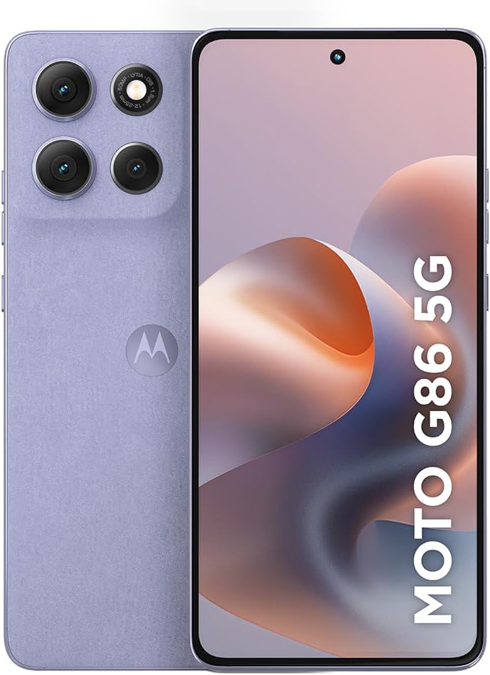 Smartphone Motorola Moto g86 5G - 512GB 12GB RAM+12GB Ram Boost Tela 1.5K pOLED, 50MP Sony camera OIS Moto AI, videos em 4K, IP68 + IP69 - Lilas: imagem adicional