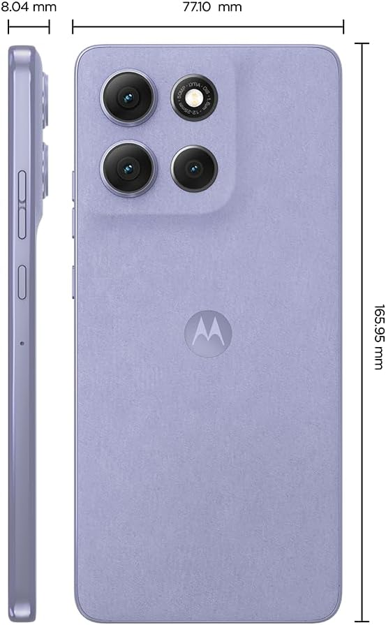 Smartphone Motorola Moto g86 5G - 512GB 12GB RAM+12GB Ram Boost Tela 1.5K pOLED, 50MP Sony camera OIS Moto AI, videos em 4K, IP68 + IP69 - Lilas: imagem adicional