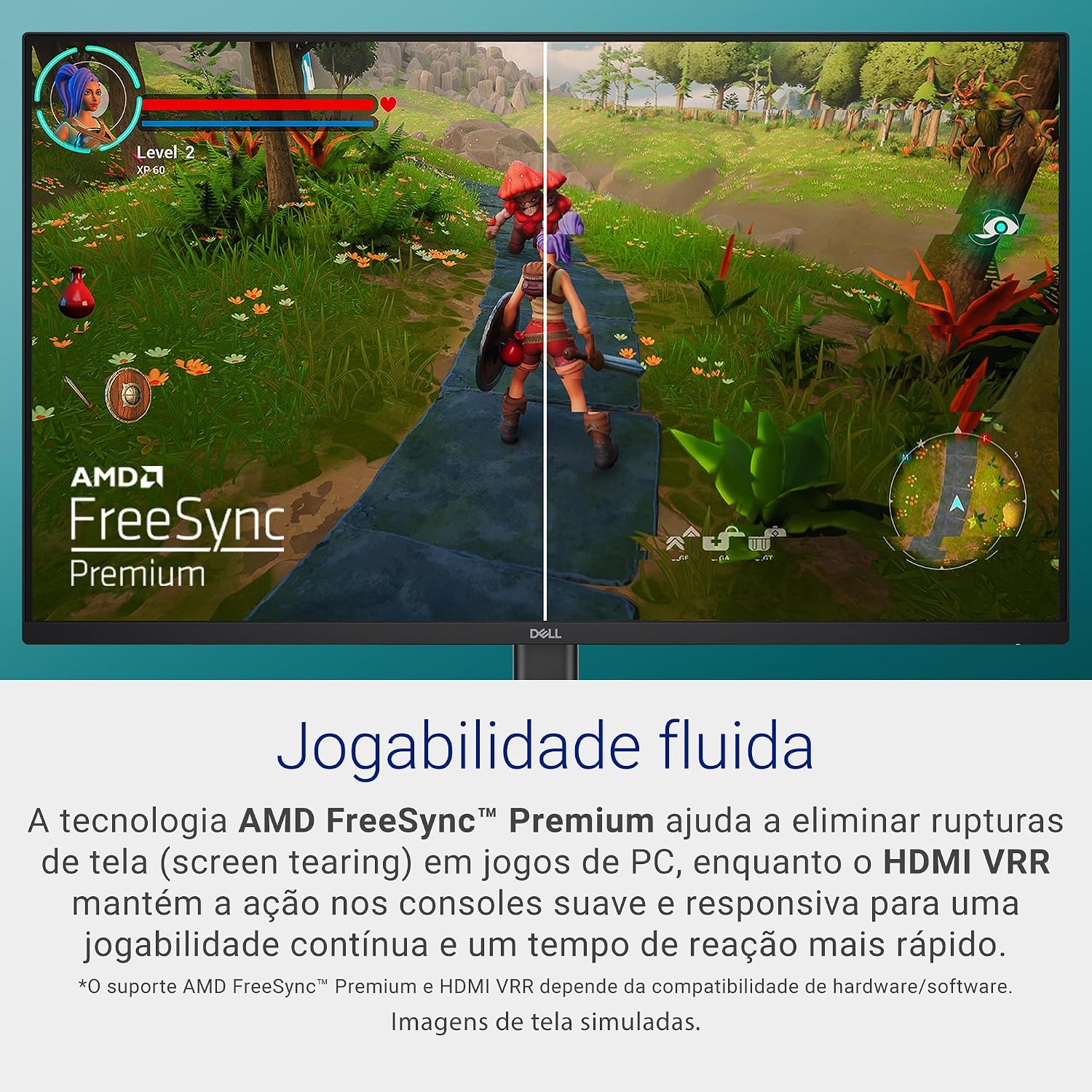 Monitor Dell 24", Full Hd (1920 x 1080), 240 Hz, Ips, Hdr10, Se2426hg: imagem adicional