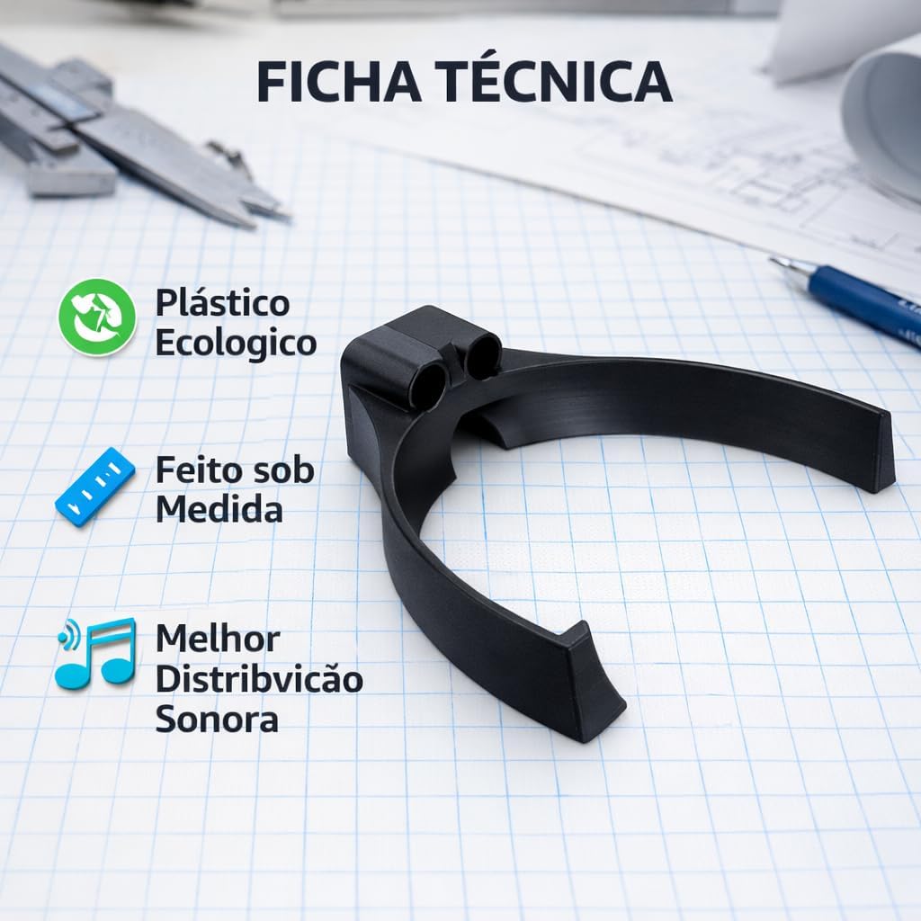 Suporte de Parede para Echo Pop, Encaixe Sob Medida, Melhor Projeção de Som, Organizador para Alexa: imagem adicional