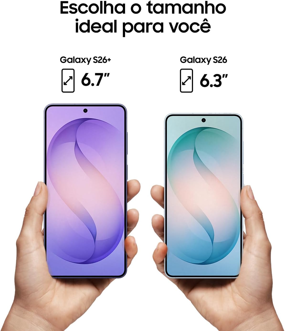 Celular Samsung Galaxy S26+ 5G, 256GB, 12GB RAM, Câmera Tripla de 50+12+10, Tela Grande de 6.7" - Preto: imagem adicional