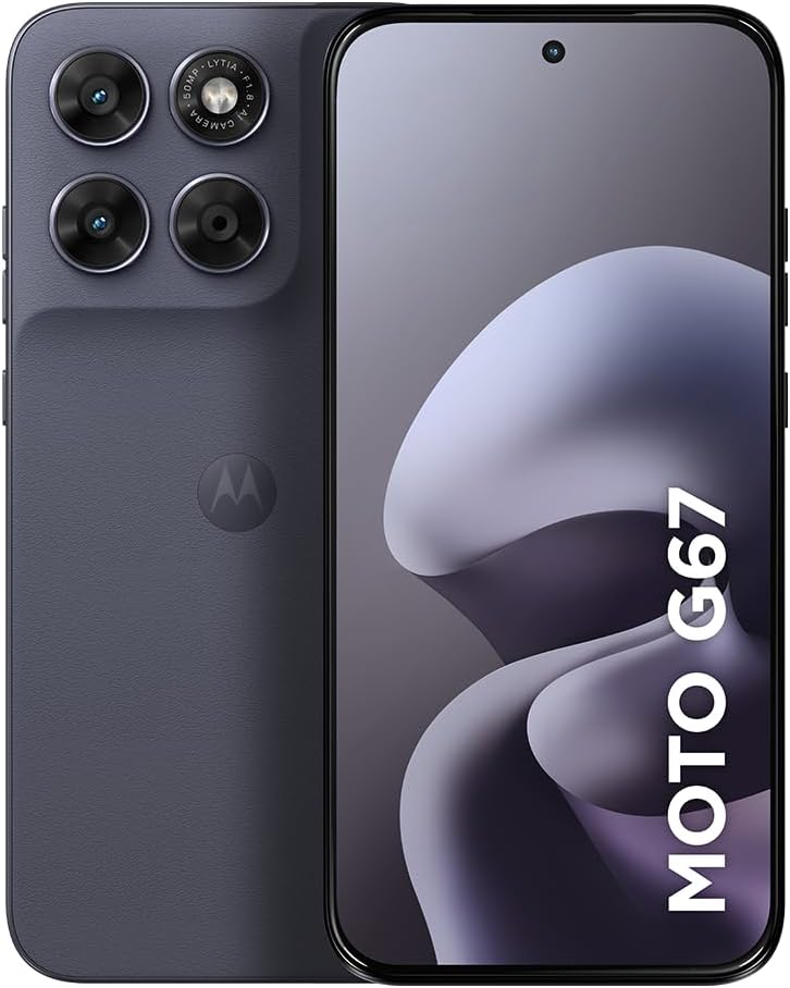 Smartphone Motorola Moto G67 5G - 128GB 12GB (4GB RAM + 8GB RAM Boost) camera 50MP Sony Lytia 600, tela 1.5K extreme Amoled 120hz, ultrarresistente - Chumbo: imagem adicional