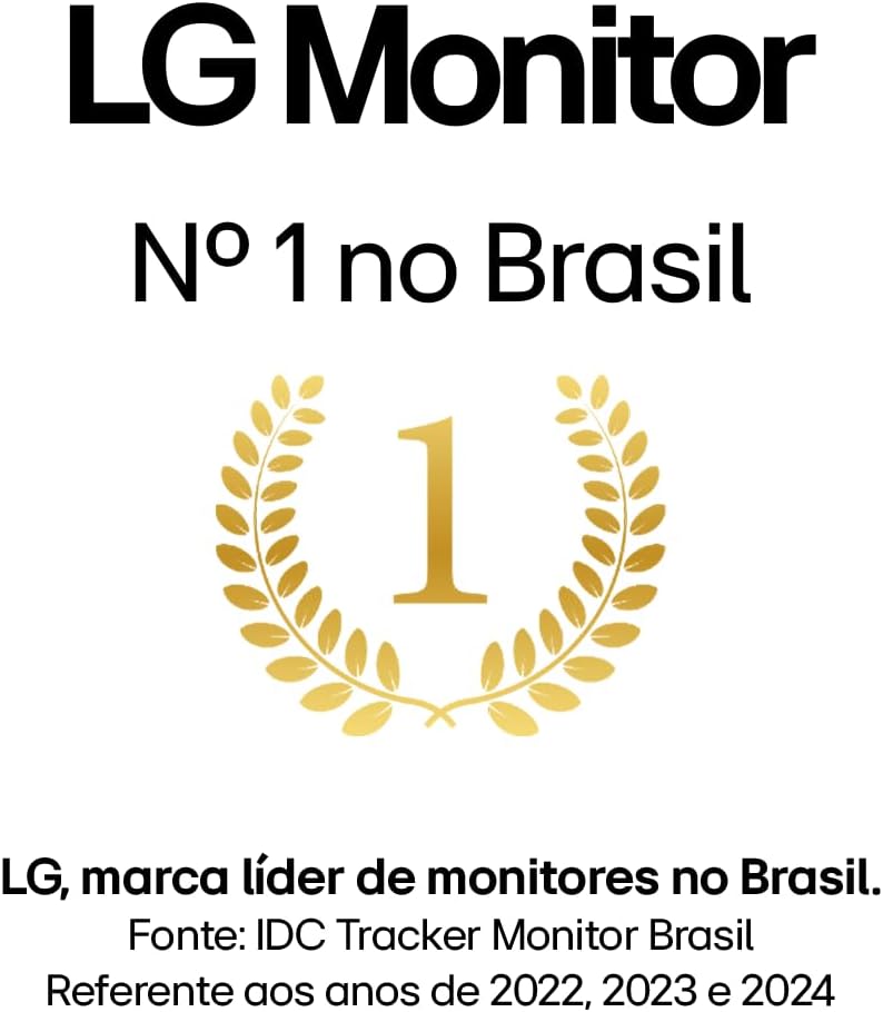Monitor LG FHD Home & Office 22U403A-B 22”, 1ms (MBR), 120Hz (O/C), Modo leitura, Flicker Safe, HDMI, Switch, Black Stabilizer, Dynamic Action Sync: imagem adicional