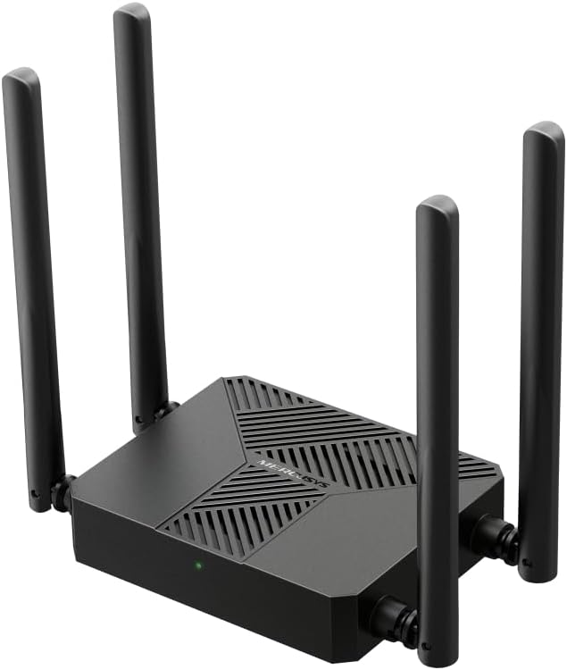 Mercusys MR60X Roteador Wi-Fi 6 AX1500 Dual Band, 3 Portas Gigabit, 4 Antenas, EasyMesh, Cobertura de até 140 m² e Conexão para até 60 Dispositivos: imagem adicional