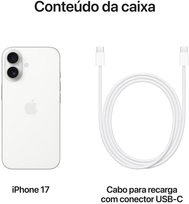 Apple iPhone 17 de 256 GB — Branco: imagem adicional