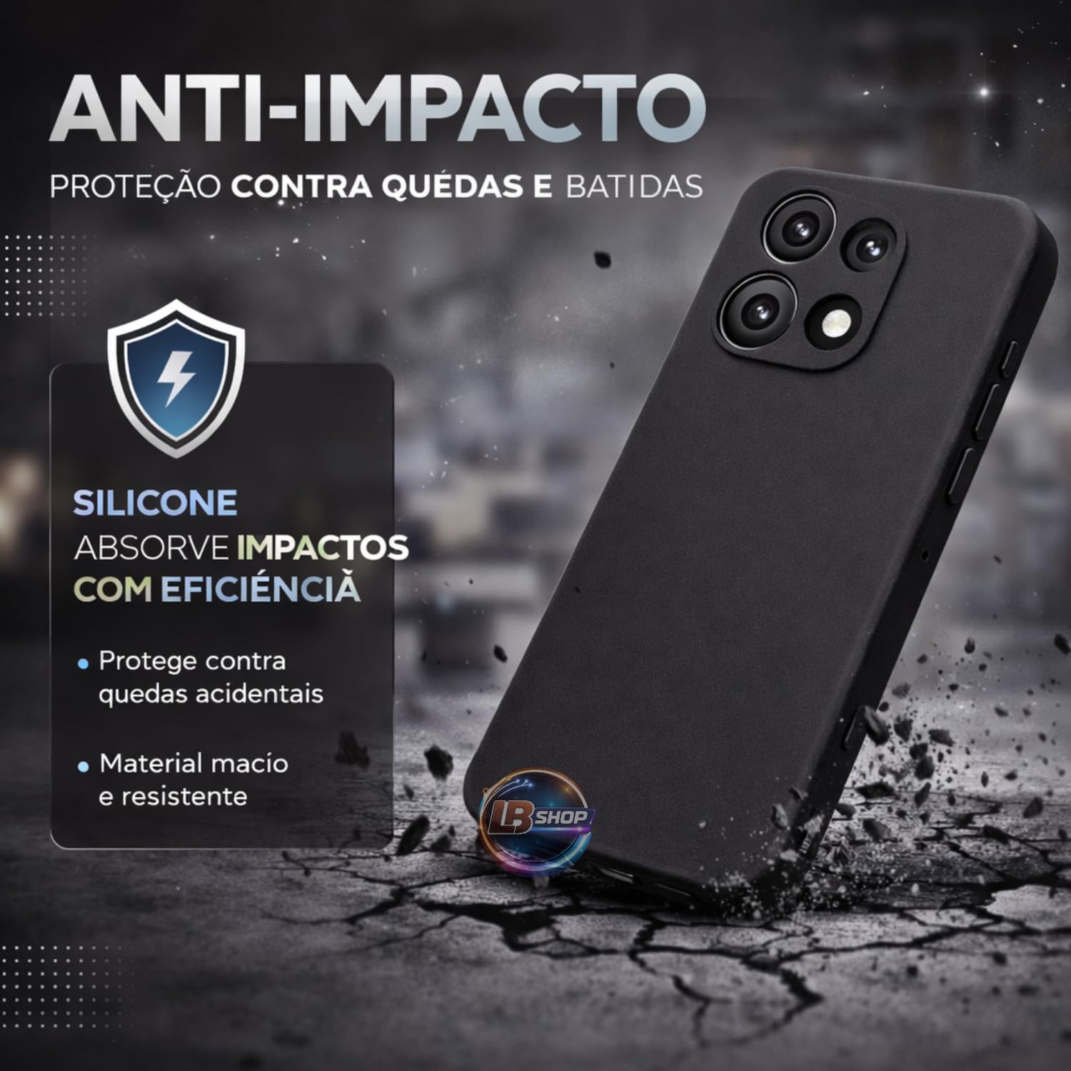 Capa Silicone Aveludada para Samsung Galaxy S24 – Proteção Antichoque, Toque Macio Premium, Design Slim e Encaixe Perfeito (AZUL MARINHO): imagem adicional