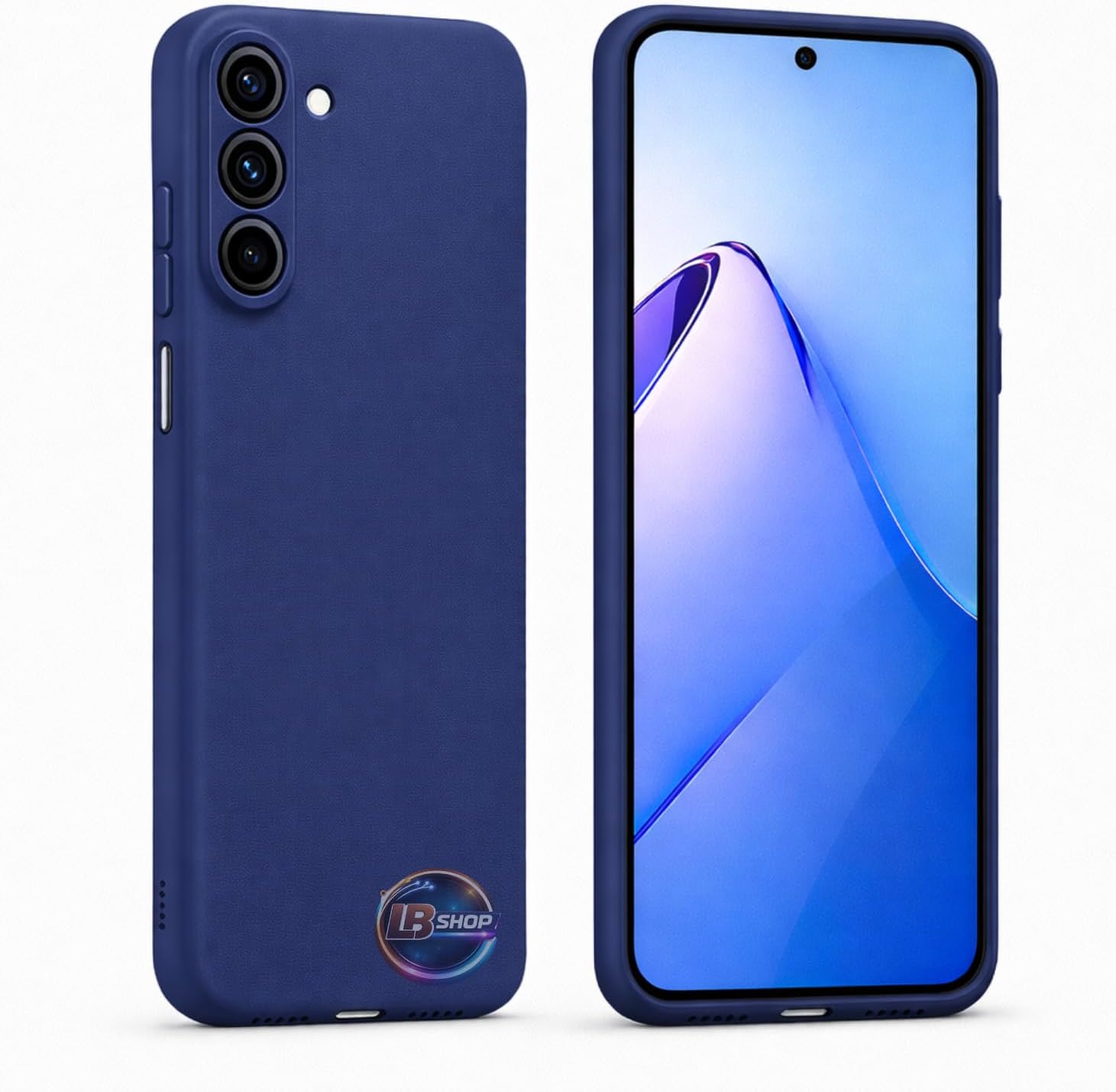 Capa Silicone Aveludada para Samsung Galaxy S24 – Proteção Antichoque, Toque Macio Premium, Design Slim e Encaixe Perfeito (AZUL MARINHO): imagem adicional