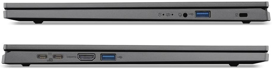 Notebook Acer Aspire Go 15 AG15-51P-34KT, Intel Core i3-1215U, 15.3" WUXGA IPS, 8GB RAM DDR5, 256GB SSD NVMe Cinza Aço: imagem adicional